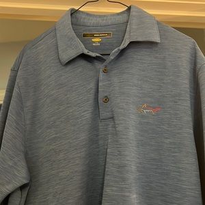 Lg Nw/oTags- Greg Norman ‘Play-Dry Golf Polo